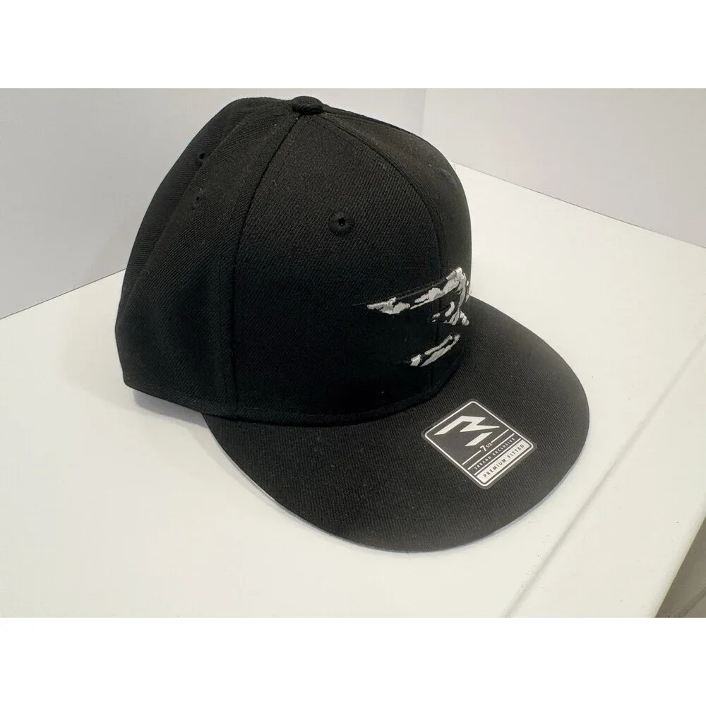 3Brand Camo Logo Black Hat Men’s 7 1/2 Lids Exclusive Special Edition Pins NWT